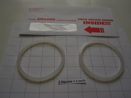 2 NutriBullet Gaskets for Nutribullet Extractor Blade Milling Blade Flat Blade - £4.73 GBP