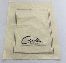 Vintage Carlton cards small store plastic shopping bag movie photo prop  - $19.75