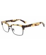 JOHN VARVATOS VJV186 Eyeglasses Eye Glasses 0TOB TORTOISE-BLACK Authenti... - $293.40 CAD