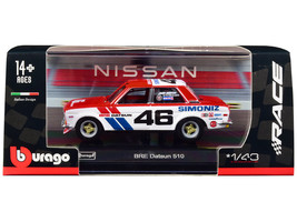 Datsun 510 #46 John Morton Red and White &quot;BRE (Brock Racing Enterprises)&quot; &quot;Ra... - £14.33 GBP