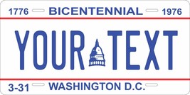 Washington DC 1975-85 Personalized Tag Vehicle Car Auto License Plate - $16.75