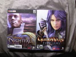 Guild Wars: Factions (PC, 2006) &amp; Guild Wars: Nightfall (PC, 2006) - $15.99