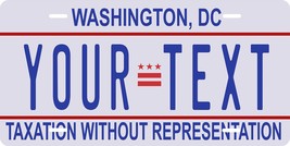 Washington DC 2003 Personalized Tag Vehicle Car Auto License Plate - $16.75