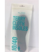 Adult Aldo Terry Cloth Insoles Keeps Feet Fresh 10/40  Size L 10 - £9.35 GBP