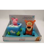 Disney Baby Winnie The Pooh Rolling Tigger and Piglet Toys 3+ Months NEW - £9.39 GBP