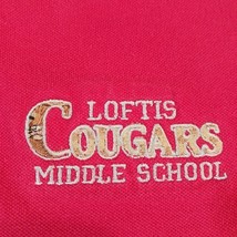 Blue Generation LOFTIS COUGARS MIDDLE SCHOOL Ladies Cotton Shirt Uniform Sz 2XL image 6