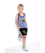 Boys’ Summer Set – Breathable Tank Top &amp; Elastic Shorts, Summer,  Nosi s... - $576.15 MXN+