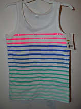 Cherokee  Girls Tank Top   Size  S 6/6X NWT White  - £4.18 GBP