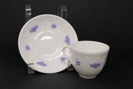 Adderley Fine Bone China England Vintage Blue Chelsea Cup &amp; Saucer - $19.99
