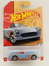 Hot Wheels 50s &#39;55 Corvette Car Figure *1/8* - £9.25 GBP