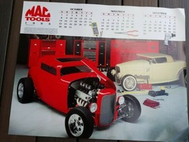 1995  MAC Tools Color Glossy Poster 1932 Ford 3 Window Coupe Highboy Roa... - £10.19 GBP