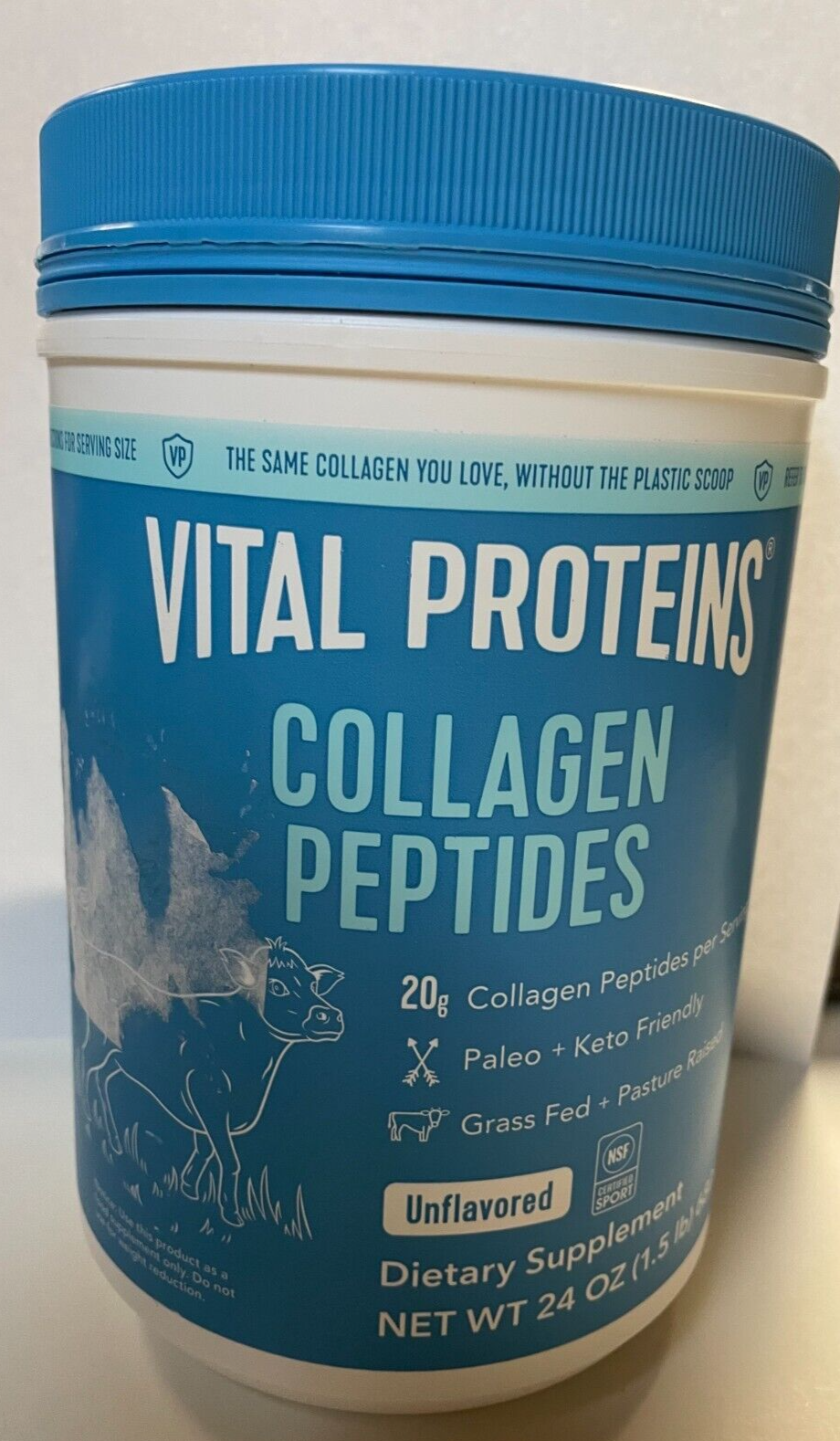 Vital Proteins Collagen Peptides Unflavored 24 oz Exp 12/25 Get It Fast !! - $39.59
