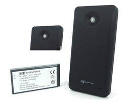 OEM Mugen Power 3500mah Extended Life Battery And Door For Nokia Lumia 6... - $38.99
