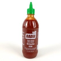 Badia Hot Chili Sriracha Sauce 1 Bottle With Garlic | 17oz | PICANTE SRIRACHA - £15.86 GBP