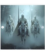 Knights In White Satin Poster - 33.1&quot; x 33.1&quot; - Semi Gloss - $40.10