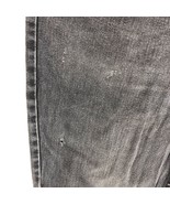 Levis Mens Jeans 506 Vintage Orange Tab Black Hemmed 38X32 Measures 36X30 - £26.48 GBP