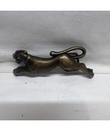 Very Small Sized Leaping Jaguar Belt Buckle 3 5/8” Long X 1 1/8” Wide Go... - £57.13 GBP