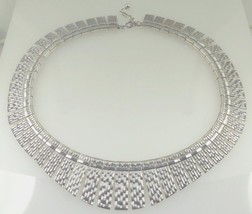 Sterling Silver Solid  925 Vintage Women&#39;s Necklace - £238.14 GBP
