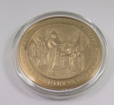 February 22, 1819 Spain Cedes Florida To The United States Franklin Mint Coin - $12.16