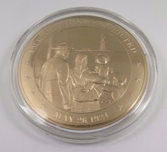 May 26, 1924 Immigration Restricted Franklin Mint Solid Bronze Coin Medal - $231.49 MXN