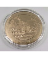 Feb. 4, 1887 Interstate Commerce Act Passed Franklin Mint Solid Bronze Coin - $16.68 CAD