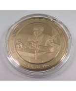Mar. 31, 1968 Pres. Johnson Refuses To Run For 2nd Term Franklin Mint  Coin - £9.52 GBP