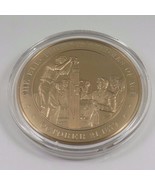October 21, 1879 The Electric Light Comes Of Age Franklin Mint Solid Bro... - £9.61 GBP