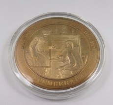 December 2, 1823 Monroe Doctrine Sets Foreign Policy Franklin Mint Bronz... - £9.75 GBP