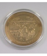 October 1, 1810 First County  Fair Held Franklin Mint Solid Bronze Coin ... - £9.52 GBP