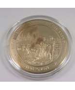 Aug. 27, 1859 Beginning Of American Oil Industry Franklin Mint Solid Bro... - $12.16