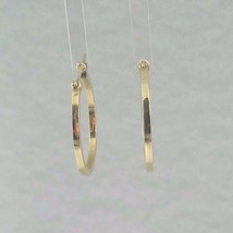 10k Yellow Gold Hoop Earrings - $64.52