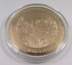 Mar. 4, 1933 Franklin D. Roosevelt Inaugurated President Franklin Mint  ... - £9.56 GBP