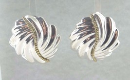 Sterling Silver 925 Flower Shape Earrings With Push Backs - £175.00 GBP