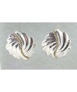 Sterling Silver 925 Flower Shape Earrings With Push Backs - $223.47