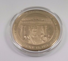 June 13 1971 Pentagon Papers Bare Vietnam War Secrets Bronze Franklin Mint Coin - $12.16
