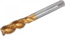 uxcell Spiral Flute Taps, M12 x 1.75 + 0.1 Metric Titanium Coated Cobalt High - £27.96 GBP