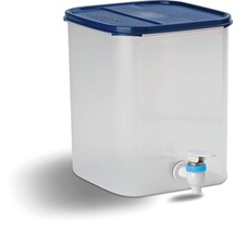 Continental Water Dispenser Plastic 6.5 Litre, Set of 1, Blue - £31.64 GBP
