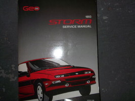 1993 Chevrolet Chevy GEO STORM Service Shop Repair Manual OEM 1993 GM Factory - $3.33
