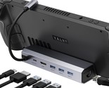Docking Station Compatible With Steam Deck, 6-In-1 Steam Deck Dock With ... - $73.99