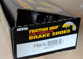 MORSE FR636  Friction grip non-asbestos Brake Shoes set of four, new - $18.79