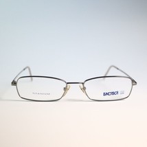 Luxottica rectangle slim frame Titanium 1314 4014 51-17 135 eyewear Ital... - $89.00