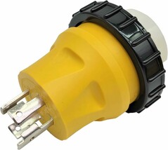 30A L14-30P Male To Marine 50A Ss2-50R Female With Locking Ring Shore Power - $46.99