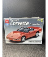 VTG AMT ERTL 1:25 &#39;93 Chevrolet Corvette Convertible Model Kit 8607 1993... - £14.05 GBP