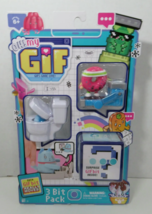 Oh! My GIF 3 bit pack donut goals supp toilet surprise box figure sealed new - £7.90 GBP
