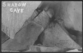 Lost River, White Mountains, NH RPPC ca. 1920s - Creepy Shadow Cave - £9.84 GBP