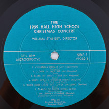 1959 Hall High School Christmas Concert, William Stanley 12&quot; Vinyl LP V-... - £11.35 GBP
