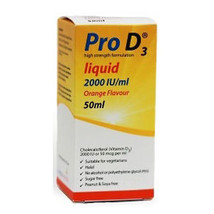 Pro D3 Vitamin D3 2000IU Liquid 50ml Vitamin D3 Colecalciferol Supplement - £27.71 GBP