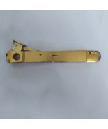 Vintage Cigar Cutter/Punch w/Box Opener and Gold Colored Metal Handle - ... - £75.55 GBP