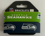 NFL Seattle Seahawks Rubber Silicon Bracelet Wristband -NEW - £7.60 GBP