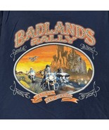 Harley Davidson Badlands Rally L T-Shirt SS DS High Plains Clovis NM Fir... - £14.10 GBP